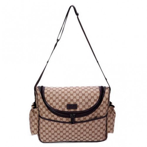 Gucci Womens Lifestyle Diaper Bags 123326 Brown