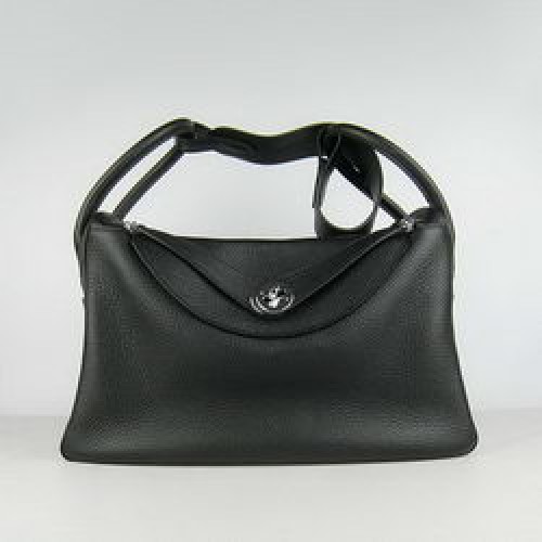 Hermes Lindy 34CM Shoulder Bag 6208 Black