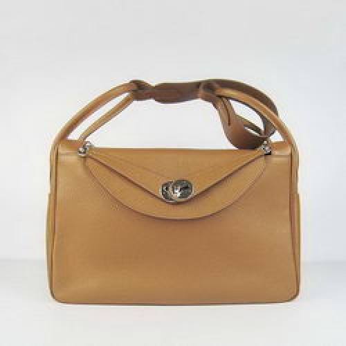 Hermes Lindy 34CM Shoulder Bag Coffee