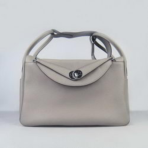 Hermes Lindy 34CM Shoulder Bag Grey