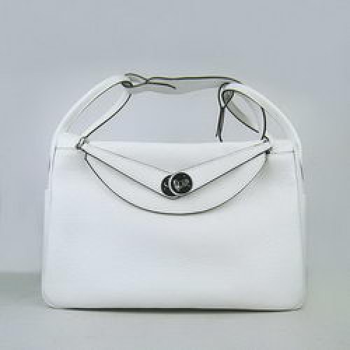 Hermes Lindy 34CM Shoulder Bag 6208 White