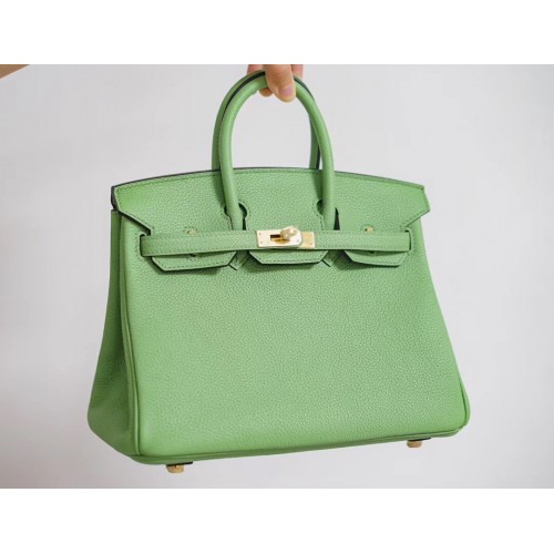 Hermes Birkin 25CM Togo Leather H5601 green