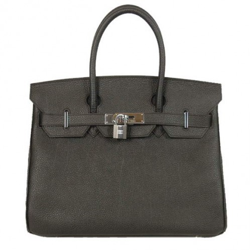 Hermes Birkin 30CM Tote Bags Smooth Togo Leather Black