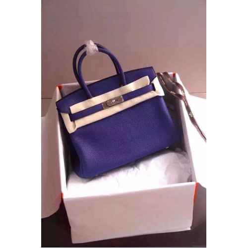 Hermes Birkin 35CM 30CM Tote Bag Grainy Leather H35H30 Blue
