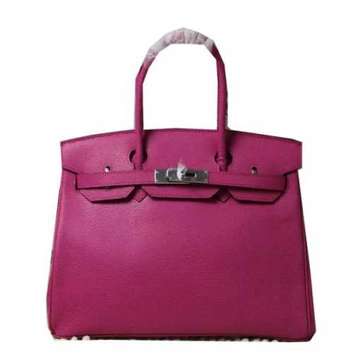 Hermes Birkin 35CM 30CM Tote Bag Lizard Leather H35H30 Rose