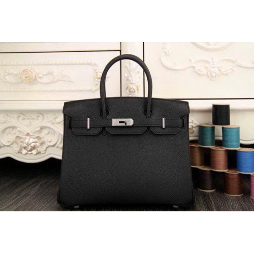 Hermes Birkin 35CM 30CM Tote Bag Original Leather HB35O Black