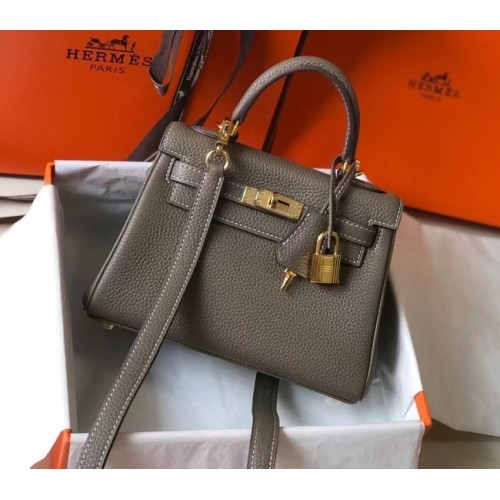 Hermes Birkin Togo Leather 22590 grey