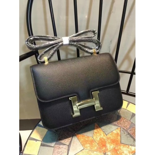 Hermes Constance Bag Calfskin Leather H9978 Black