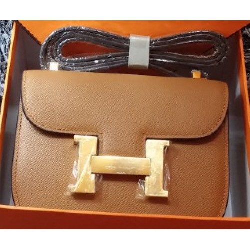Hermes Constance Bag Litchi Leather H9999L Wheat