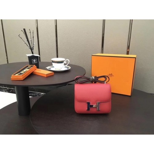 Hermes Constance Bag Original Calfskin Leather H9910 Red