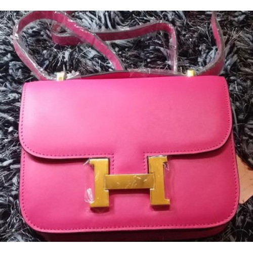Hermes Constance Bag Smooth Leather H9998S Rose
