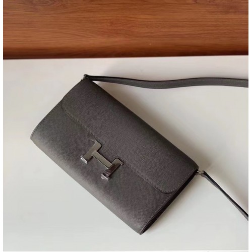 Hermes Constance to go mini Bag H4088 dark grey