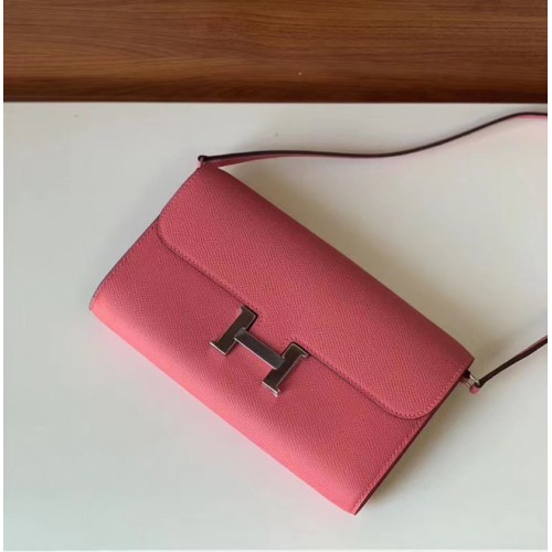 Hermes Constance to go mini Bag H4088 rose