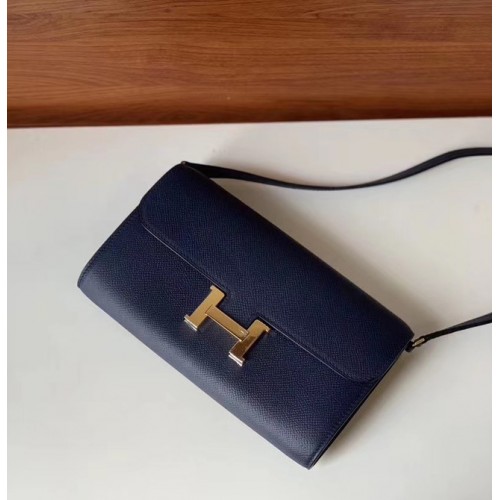 Hermes Constance to go mini Bag H4088 royal blue