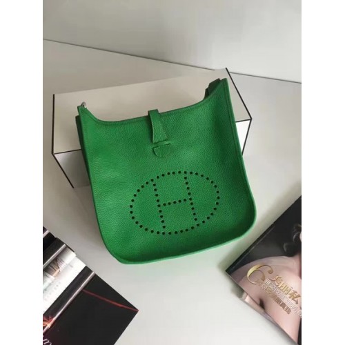 Hermes Evelyne 30cm Messenger Bag E3301 Green
