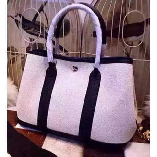 Hermes Garden Party 36cm Tote Bags Canvas HGP1927 RoyalBlue