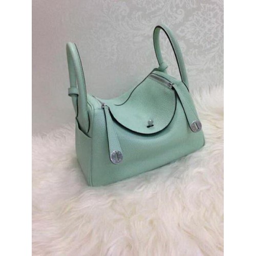 Hermes Lindy 30CM Original Leather Shoulder Bag HLD30 Skyblue