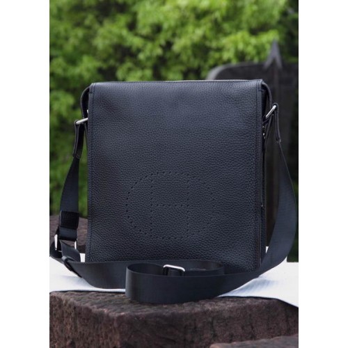 Hermes Messenger Bag Original Calf Leather H80014 Black