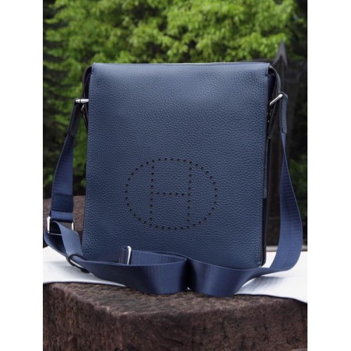 Hermes Messenger Bag Original Calf Leather H80014 Royal