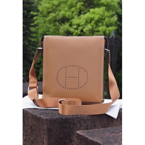 Hermes Messenger Bag Original Calf Leather H80014 Wheat