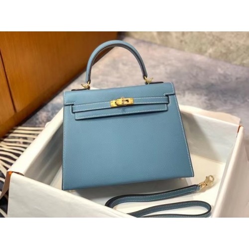 Hermes Original Epsom Leather KEL2578 blue