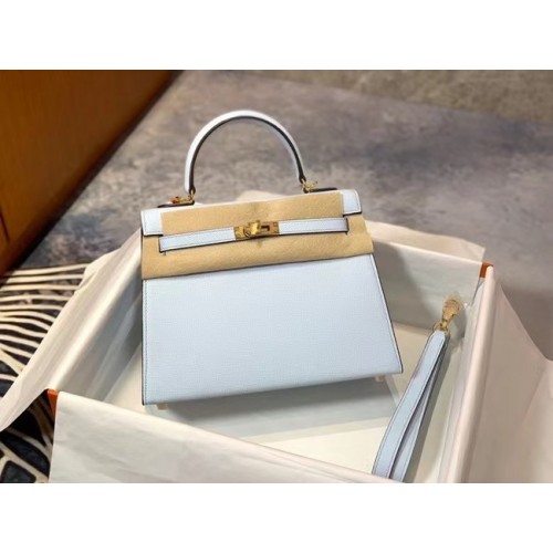 Hermes Original Epsom Leather KEL2578 light blue