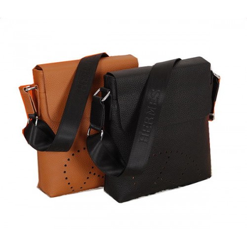 Hermes Original Grainy Calf Leather Messenger Bag H95275