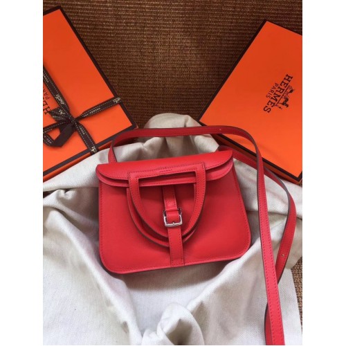 Hermes Original Halzan mini bag H069523 red