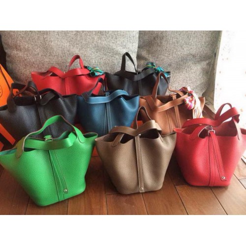Hermes Picotin Lock 22cm Bags in Clemence Leather