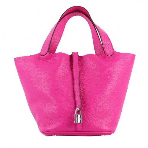 Hermes Picotin Lock MM Bag in Original Leather H8616 Rose