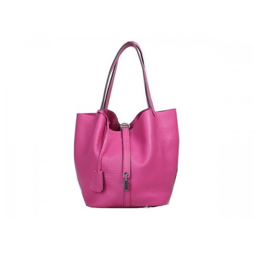Hermes Picotin Lock MM Bag in Original Leather Rose