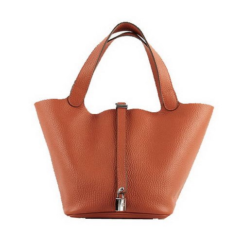 Hermes Picotin Lock PM Bags Clemence Leather H8615 Orange