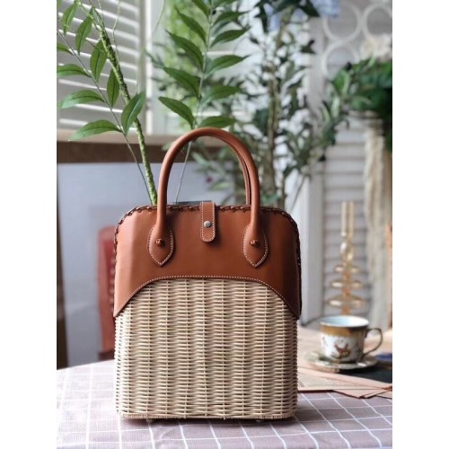 Hermes kelly picnic bag 9811 brown