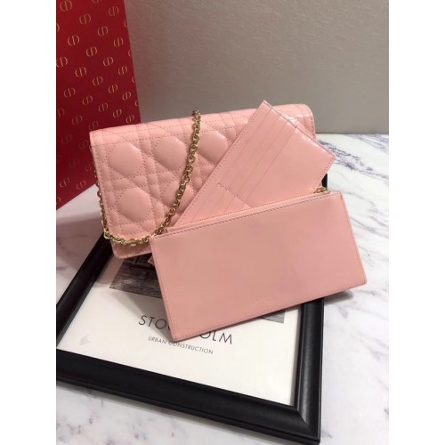 LADY DIOR CALFSKIN WALLET M9001 pink