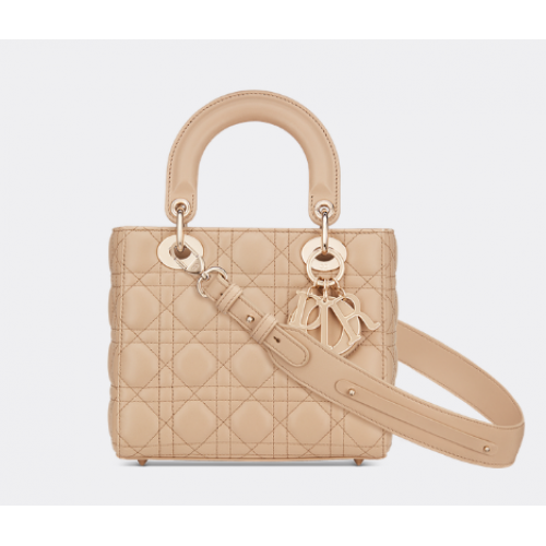 LADY DIOR MY ABCDIOR BAG Cannage Lambskin M0538O Beige