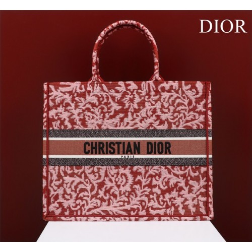 LARGE DIOR BOOK TOTE Embroidery M1297ZRU-1