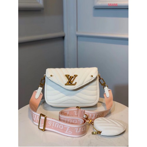LOUIS VUITTON NEW WAVE Shoulder Bag M56466 white
