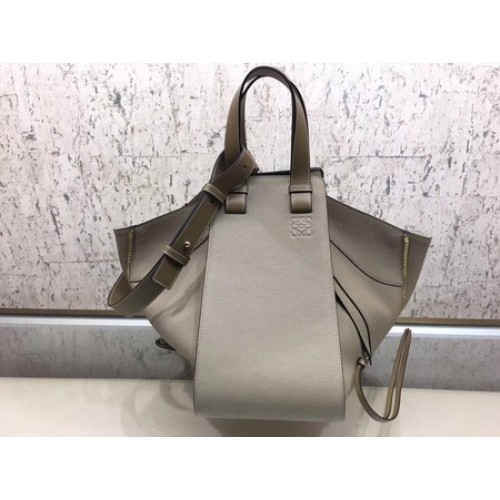 Loewe Hammock Calfskin Leather Tote Bag A9128 Khaki