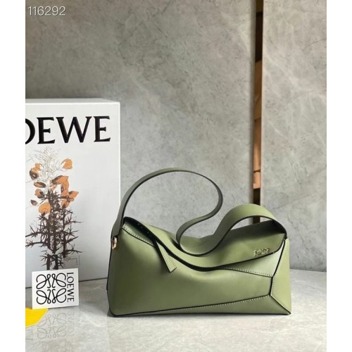 Loewe Original Leather Bag LE10188 green