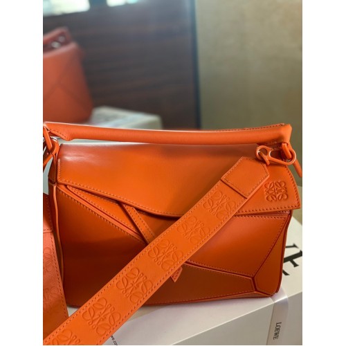 Loewe Puzzle Bag Leather 1209 orange