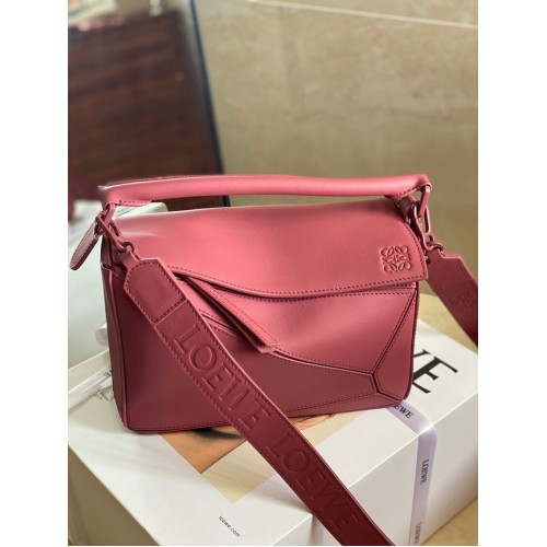 Loewe Puzzle Bag Leather 1209 pink