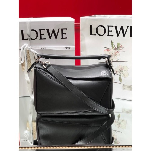 Loewe Puzzle Bag Leather 1609 black