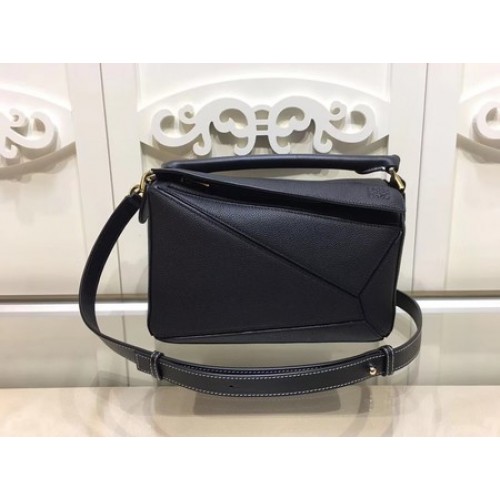 Loewe Puzzle Bag Original Leather L9122 Black