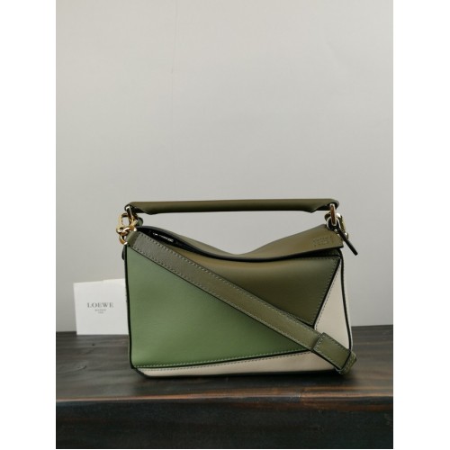 Loewe Puzzle Bag Original Leather 61840 green