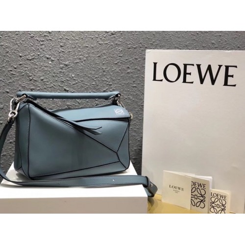 Loewe Puzzle Bag Original Leather L9124 Light Blue
