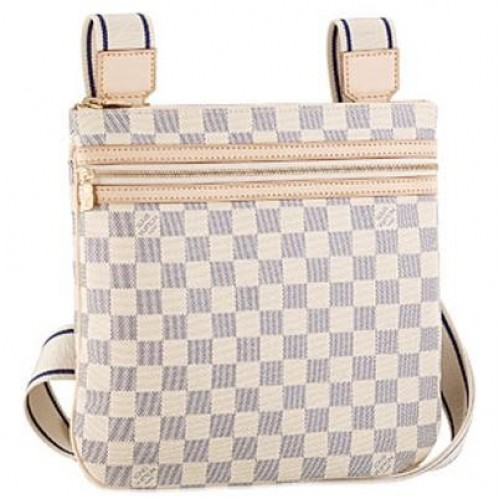 Louis Vuitton Damier Azur Canvas Pochette Bosphore N51112