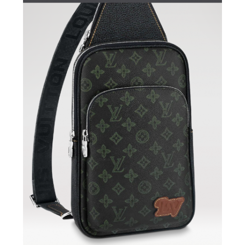 Louis Vuitton AVENUE SLING BAG NM M46344 green