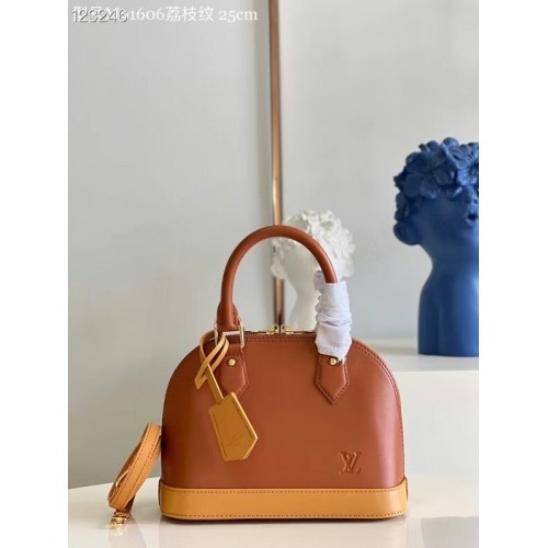Louis Vuitton Alma BB Tote Bag M91606 brown