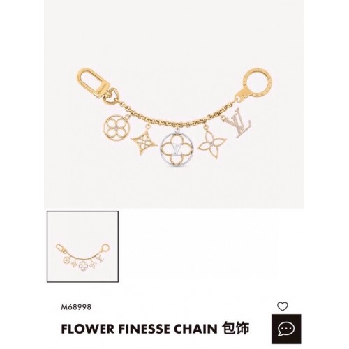 Louis Vuitton BLOOMING FLOWERS CHAIN BAG CHARM AND KEY HOLDER CE9352