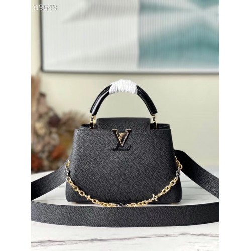Louis Vuitton CAPUCINES BB M48865 black